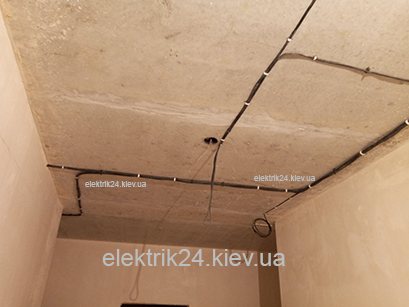 Монтаж электропроводки